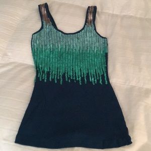 Express Sequined Tank Top